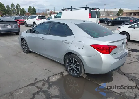 2017 Toyota Corolla Se z USA, uszkodzony, nr VIN 5YFBURHE1HP674936